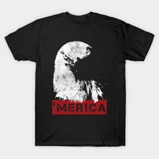 Merica - Bald Eagle T-Shirt